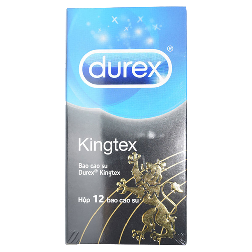 Bao cao su Durex Kingtex ôm khít hộp 12C