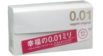 Bao cao su Sagami Original 0.01- Mỏng như không